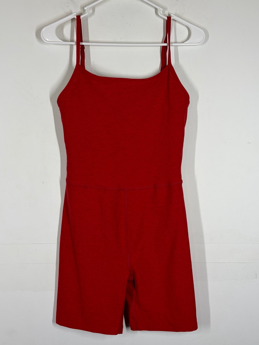 NWOT Beyond Yoga Spacedye Keep Pace Bike Romper Size Medium
